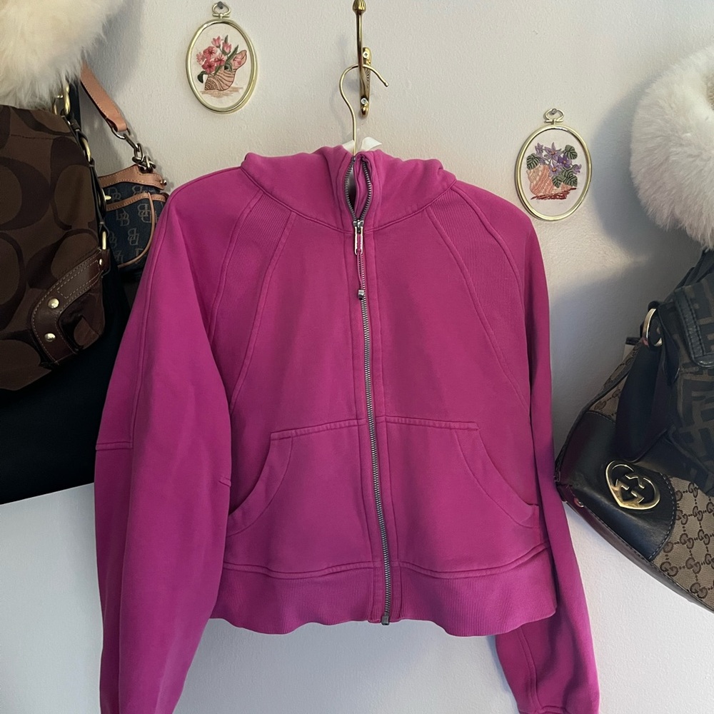 Lululemon Athletica Magenta Hoodie